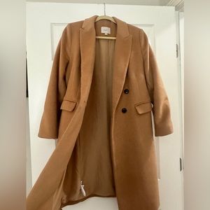 Double Breasted Tan Coat size MP